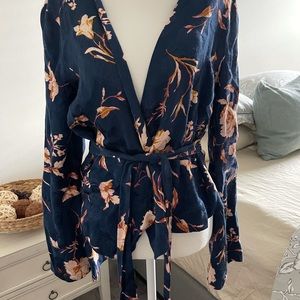 Free People wrap top